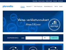 Tablet Screenshot of planeetta.net